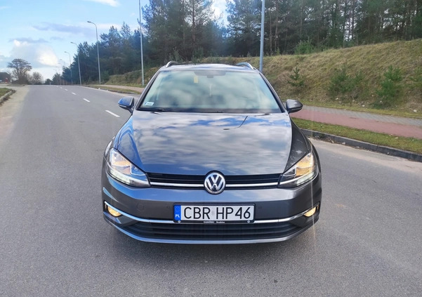 Volkswagen Golf cena 51500 przebieg: 214481, rok produkcji 2018 z Polanów małe 704